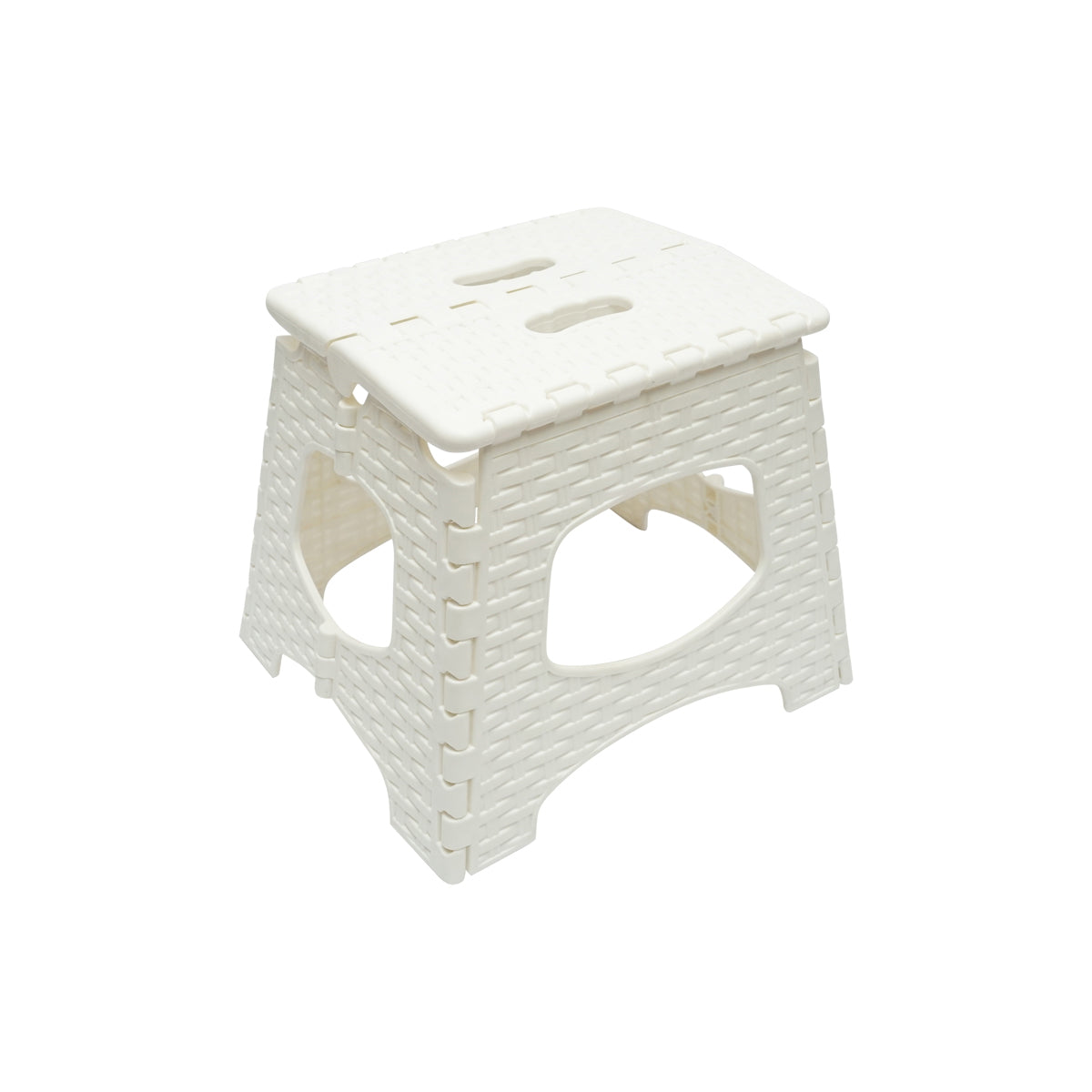 White foldable plastic chair 286X325X270 mm